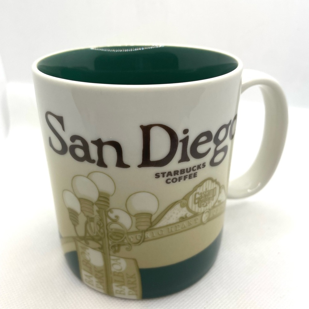 Starbucks San Starbucks San Diego Coffee Mug 2009 Collector Series Global Cup